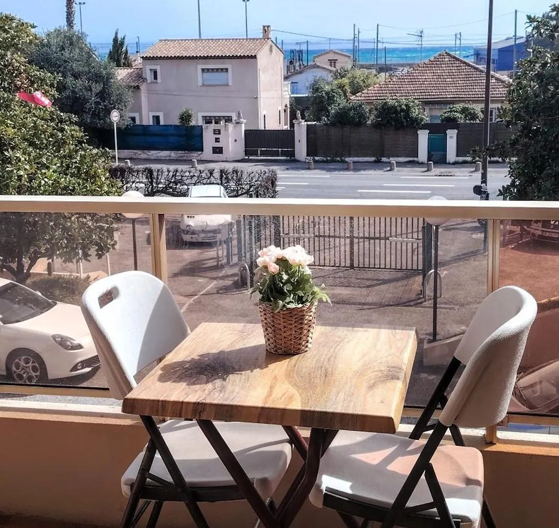 Studio Cosy Balcon Apercu Mer Antibes Apartment