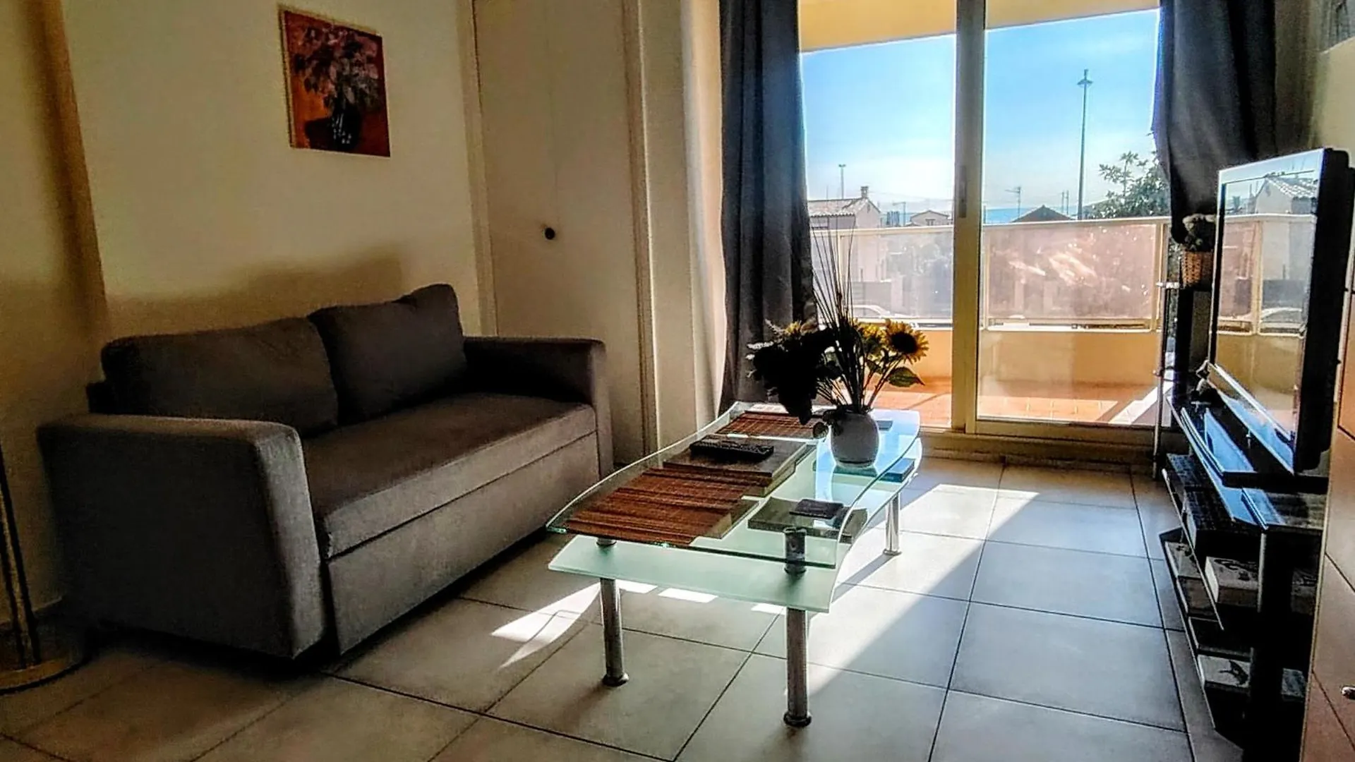 Apartment Studio Cosy Balcon Apercu Mer Antibes